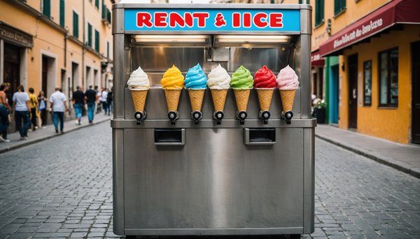 Louez une machine à glace italienne pour des moments rafraîchissants !